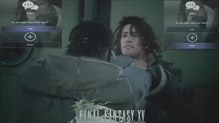 Ardyn's Express Train Dialogue Options 'Yeah' And 'Maybe' (Final Fantasy XV) Both Cut Scenes