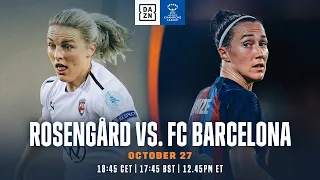 Rosengård vs. Barcelona | UEFA Women's Champions League 2022-23 Matchday 2 Full Match