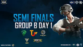 PUBG MOBILE UNDERDOG CLASH SEMI FINALS GROUP B DAY 1 | 300K PRIZEPOOL | PUBG MOBILE LIVE