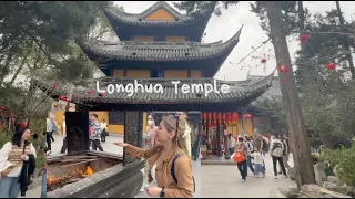 Longhua Temple, Cathedrals, & Cherry Blossoms