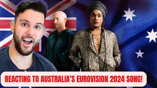 REACTING TO ELECTRIC FIELDS' - ONE MILKALI (AUSTRALIA EUROVISION 2024)