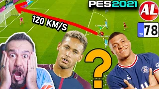 MBAPPE Mİ? NEYMAR MI? HAALAND FÜZE ATTI! ŞAMPİYONLAR LİGİ MAÇI! | PES 2021 ANALİG #78