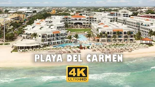 Playa Del Carmen, Mexico 🇲🇽 | 4K Drone Footage