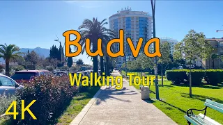 Budva Montenegro February 2024 Walking Tour with Captions