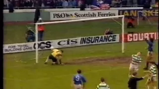 Celtic 1 - Rangers 3 - Jan 1992