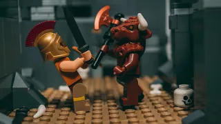 Theseus and the Minotaur - Lego Stop Motion