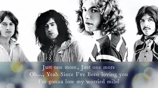 Led Zeppelin - Since I've Been Loving You - Lyrics