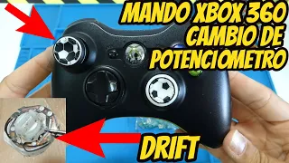 Mando Xbox 360 con Deriva(Drift) // Cambio de Resistencia de Potenciómetro