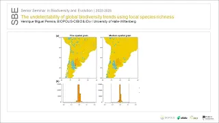 Webinar: The undetectability of global biodiversity trends using local species richness