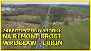 LUBIN. Powstanie droga szybkiego ruchu Wrocław- Lubin