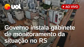 Rio Grande do Sul: Governo Lula instala gabinete de monitoramento de chuvas e enchentes no estado