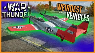 The Strange Side of WAR THUNDER: 8 of the absolute WEIRDEST Vehicles