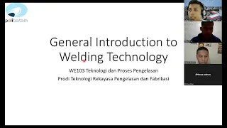 Rekaman Kuliah Teknologi dan Proses Pengelasan 23 Agustus 2023