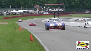 SVRA Group 6 and 12 race at Mid Ohio last two laps