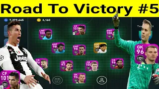 PES 2020 Mobile Road To Victory #5: Neuer, Ronaldo, Busquets, Ruben Dias, Ramos Gameplay Review