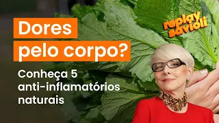 Dores pelo corpo? Conheça 5 anti-inflamatórios naturais