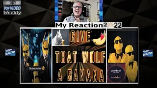 C-C MUSIC REACTOR REACTS TO Subwoolfer - Give That Wolf A Banana -Final Eurovision 2022 🍌🍌🍌