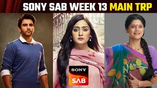 SONY SAB Week 13 TRP | Vanshaj | Dhruv Tara | TMKOC | Wagle Ki Duniya | Telly Wave News