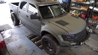 Supercharged Raptor Dyno Pull