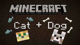 Cat and Dog Played Together (Minecraft Music Discs)