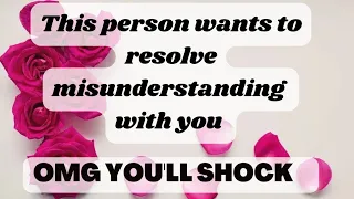OMG YOU'LL SHOCK 😱this person wants to resolve misunderstanding with you 😍😲