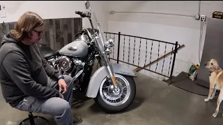 We had a good run, Harley Davidson Softail Heritage Classic