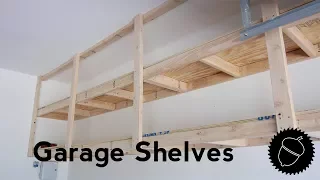 How to Build Garage Shelves | The Best Way!!