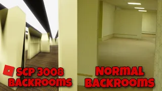 I Built The Backrooms In Roblox SCP 3008!