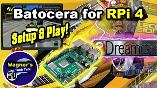 Setup Batocera on a Raspberry Pi 4 : Pi4 Setup + Game-play