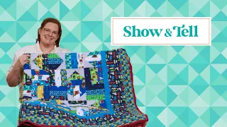 Missouri Star Show & Tell: Pam's Stunning Quilts & Knitting Masterpieces