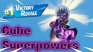 Cube Superpowers in Fortnite Battle Royale