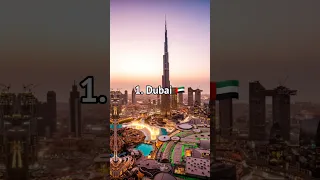 Top 10 Most Futuristic Cities in the World 🌎 #Geography #Top10 #Shorts