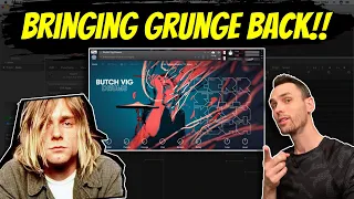 How to GRUNGE with BUTCH VIG DRUMS in Logic Pro X (Native Instruments Komplete 13 Ultimate)