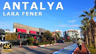 Walking in Antalya Fener Lara, Turkey - Beautiful Promenade Walk in 2024 (4K Ultra HD, 60fps) #4k