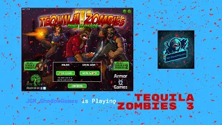 Miguel, Jaqueline, & Jeff - Tequila Zombies 3 (Adobe Flash Game) Playthrough