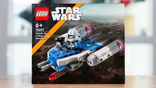 LEGO Star Wars 75391 CAPTAIN REX Y-WING MICROFIGHTER Review! (2024)