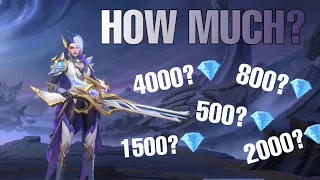 HOW MUCH FOR ANNUAL LESLY STARLIGHT SKIN? || MLBB LESLEY ANNUAL STARLIGHT TOKENS PRICE FREE DRAW