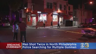 Police searching for several suspects after North Philadelphia shooting