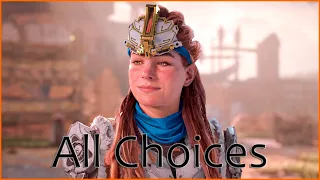 Avad Proposes To Aloy | Horizon Forbidden West | All Choices