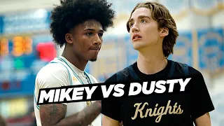 Mikey Williams vs DUKE COMMIT & Dusty Stromer!! This Game Was Actually INSANE!!