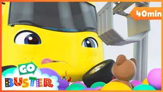 Buster's Toy Story (Claw Machine) | Go Buster | Baby Cartoon | Kids Video | ABCs and 123s