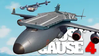 FLYING AIRCRAFT CARRIER COMBAT in Just Cause 4!