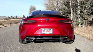 Lexus LC 500 Armytrix exhaust sound