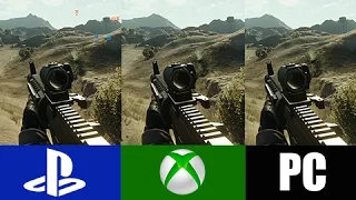 Battlefield Hardline | PS4 VS XBOX ONE VS PC | Graphics Comparison