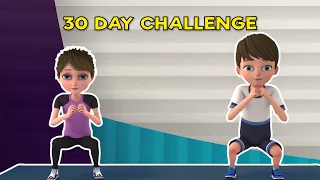 Kids Workout: 30 Day Challenge Weight Loss | Kids Exercise