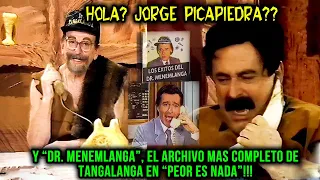 Dr. Tangalanga en "Peor es nada" con Jorge Guinzburg (1994) (EL ARCHIVO MÁS COMPLETO!!)