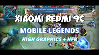 Mobile Legends in Xiaomi Redmi 9C