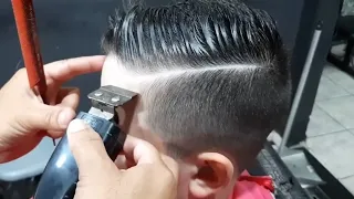 CORTE MAIS PEDIDO DA BARBEARIA DEGRADE INFANTIL TUTORIAL PASSO A PASSO