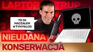 GŁUPI BŁĄD podczas CZYSZCZENIA LAPTOPA | Asus ROG G14