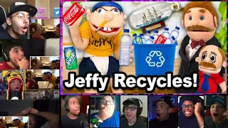 SML Movie: Jeffy Recycles! REACTION MASHUP